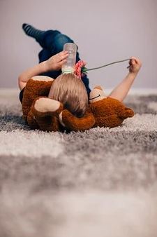 Baby drinking milk from bottle