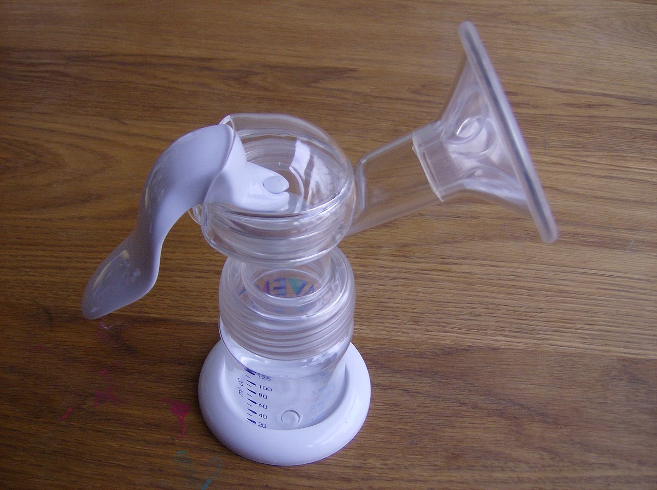 A Manual breast pump