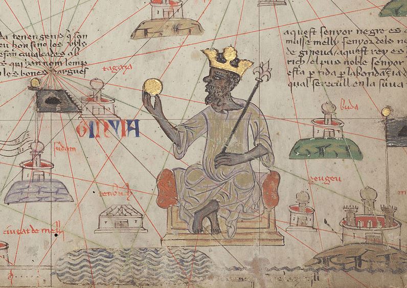 Catalan Atlas BNF Sheet 6 Mansa Musa